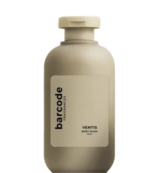 Aventus inspired body wash by Barcode Fragrances