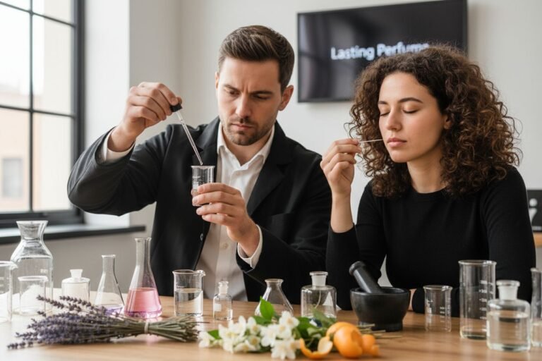lasting perfume creation