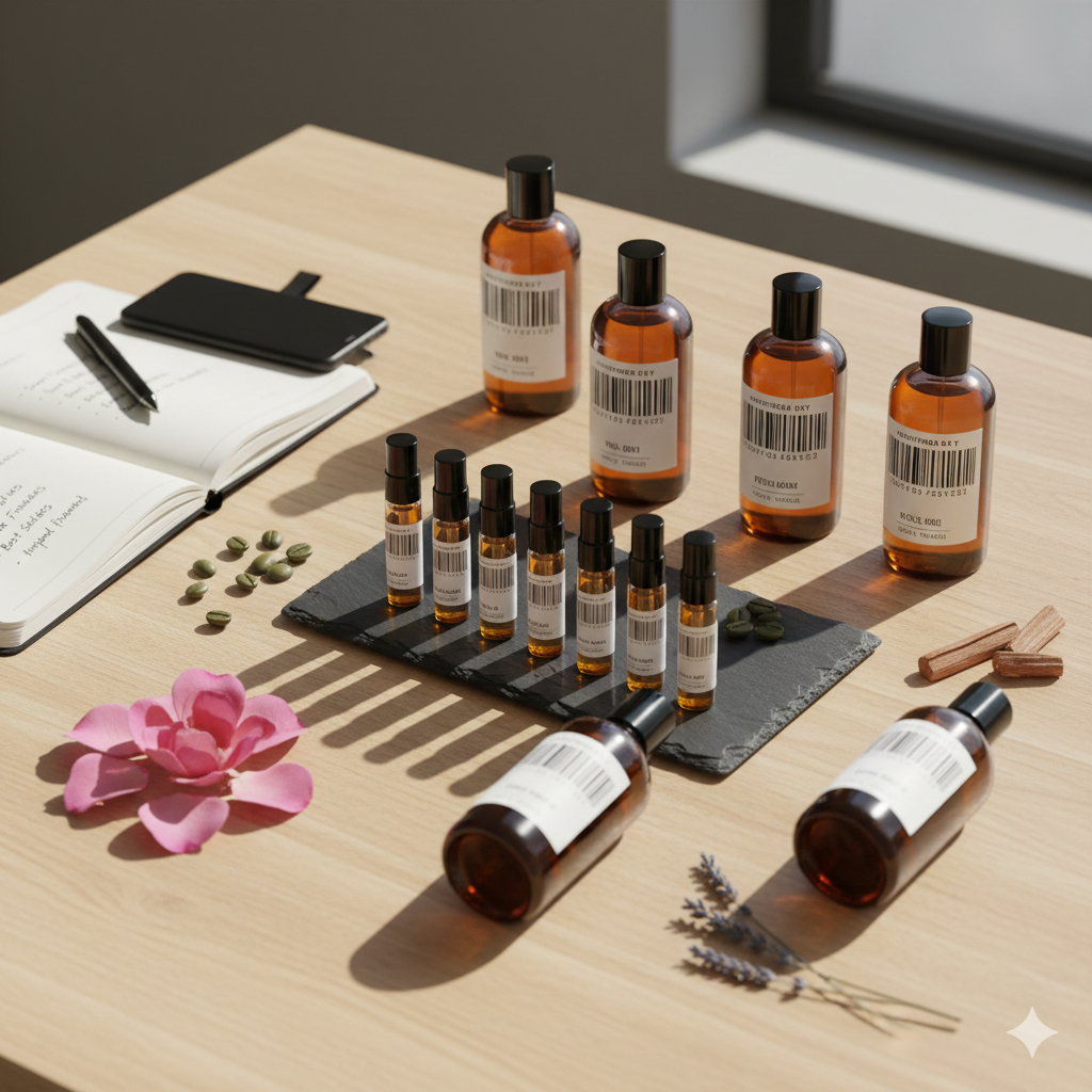 Bottle of inspired by perfume from Barcode Fragrances online perfume shop