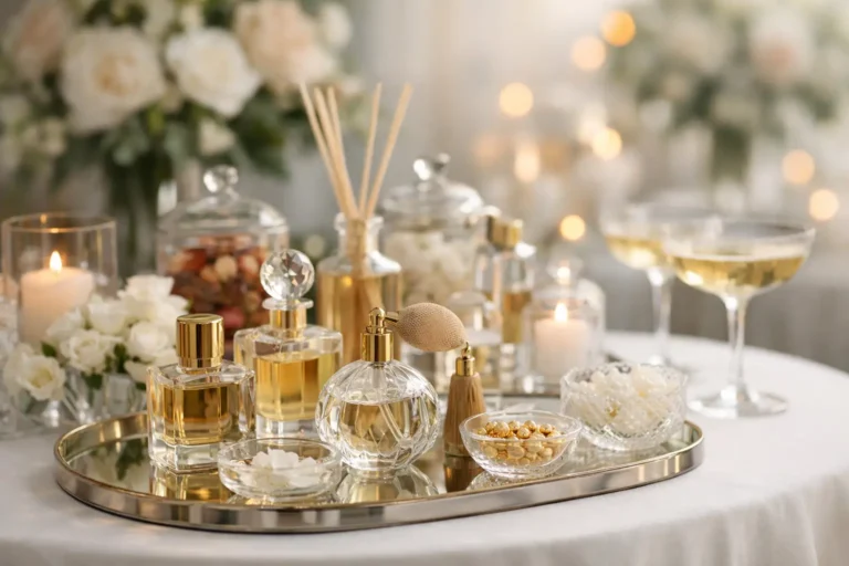 Wedding Perfume Bar Ideas That Feel Luxe