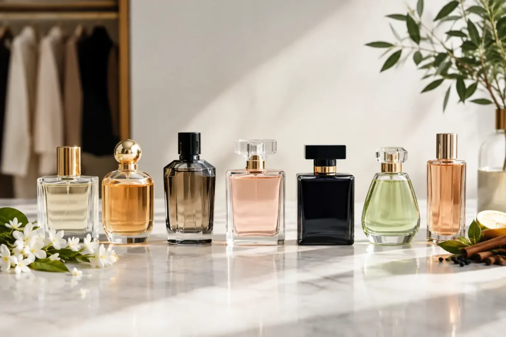 A Fragrance Wardrobe Building Guide in 7 Scents